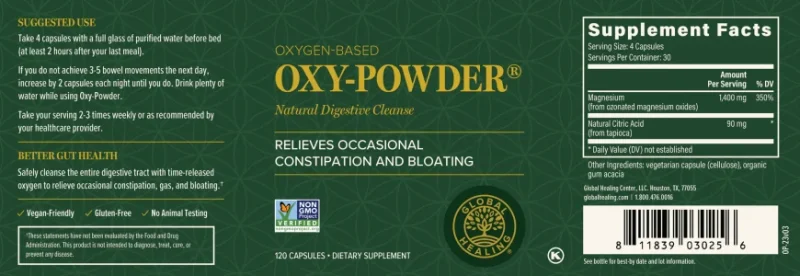 Oxy Powder 120 capsules